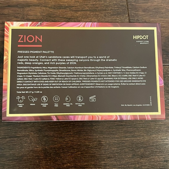 Hipdot’s Zion Pressed Pigment Eye Shadow Palette - Picture 9 of 9